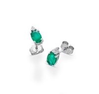 Pendientes PG Gioielli Mujer in Oro Diamante 0.04 Ct ORSTONES/1 - ORSTONES/1